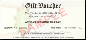 Example of a Gift Voucher