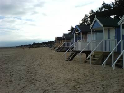 Beach Huts at Holkham Beach