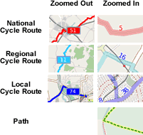 Cycle Map Key
