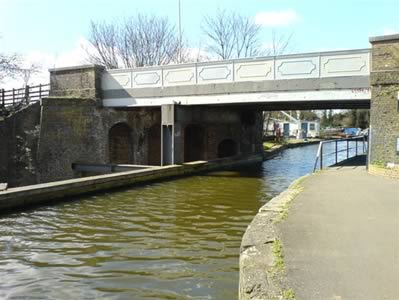 Two of the Three Bridges ....with railway below!